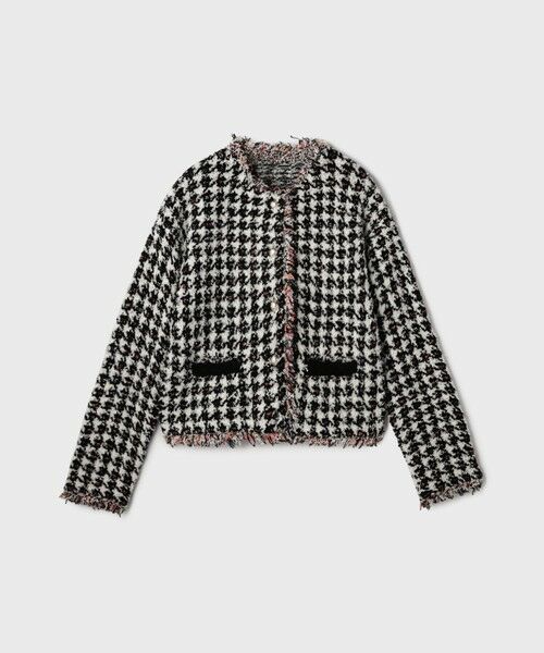 GRACE CONTINENTAL / グレースコンチネンタル カーディガン・ボレロ | ツイードニットショートカーディガン | 詳細26