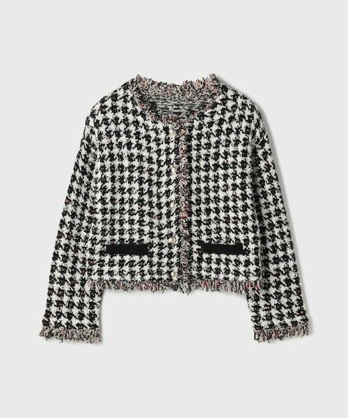 GRACE CONTINENTAL / グレースコンチネンタル カーディガン・ボレロ | ツイードニットショートカーディガン | 詳細27