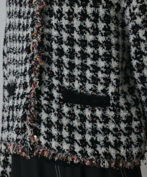 GRACE CONTINENTAL / グレースコンチネンタル カーディガン・ボレロ | ツイードニットショートカーディガン | 詳細23