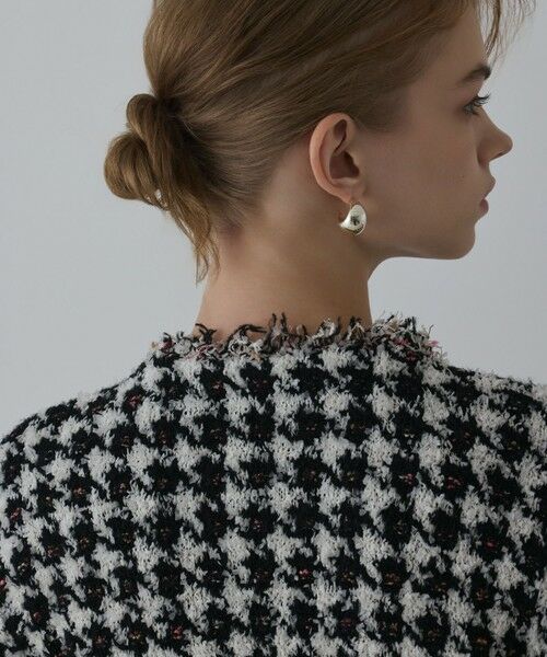 GRACE CONTINENTAL / グレースコンチネンタル カーディガン・ボレロ | ツイードニットショートカーディガン | 詳細25