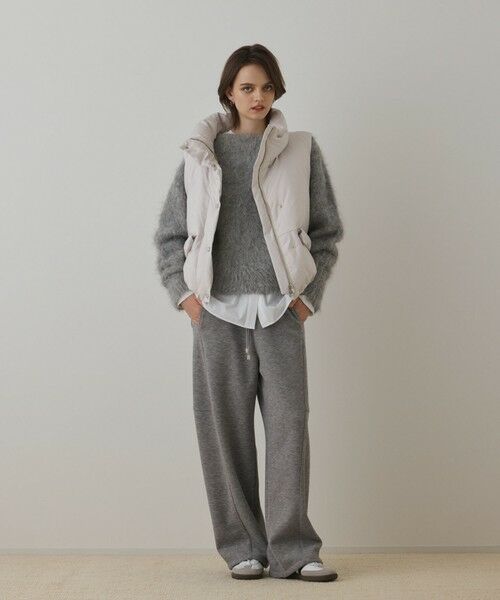 GRACE CONTINENTAL / グレースコンチネンタル ダウンジャケット・ベスト | スタンドカラーダウンベスト | 詳細1