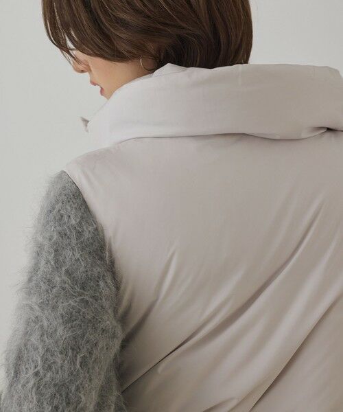 GRACE CONTINENTAL / グレースコンチネンタル ダウンジャケット・ベスト | スタンドカラーダウンベスト | 詳細12