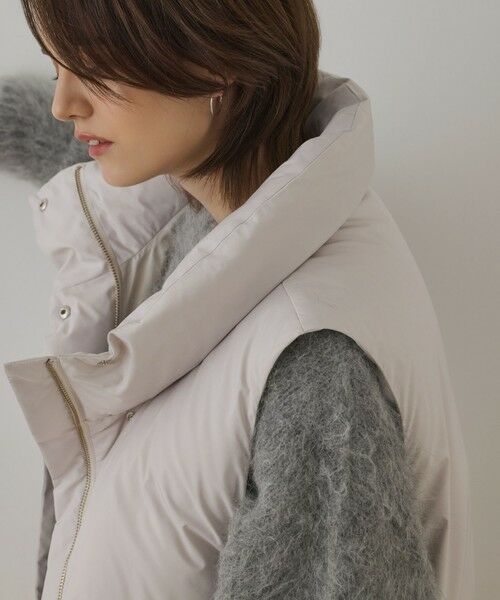 GRACE CONTINENTAL / グレースコンチネンタル ダウンジャケット・ベスト | スタンドカラーダウンベスト | 詳細8