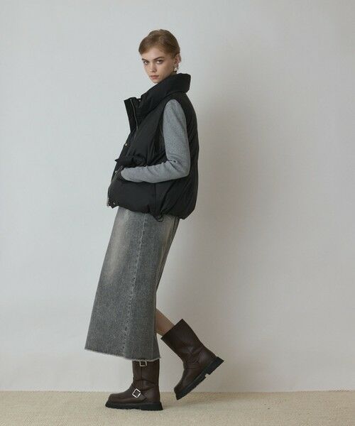 GRACE CONTINENTAL / グレースコンチネンタル ダウンジャケット・ベスト | スタンドカラーダウンベスト | 詳細16