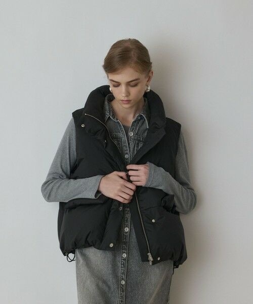 GRACE CONTINENTAL / グレースコンチネンタル ダウンジャケット・ベスト | スタンドカラーダウンベスト | 詳細19