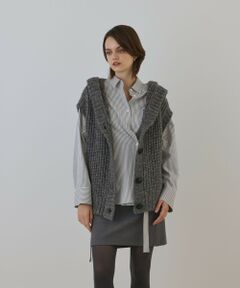 GRACE CONTINENTAL / グレースコンチネンタル ベスト | ラメニットベスト