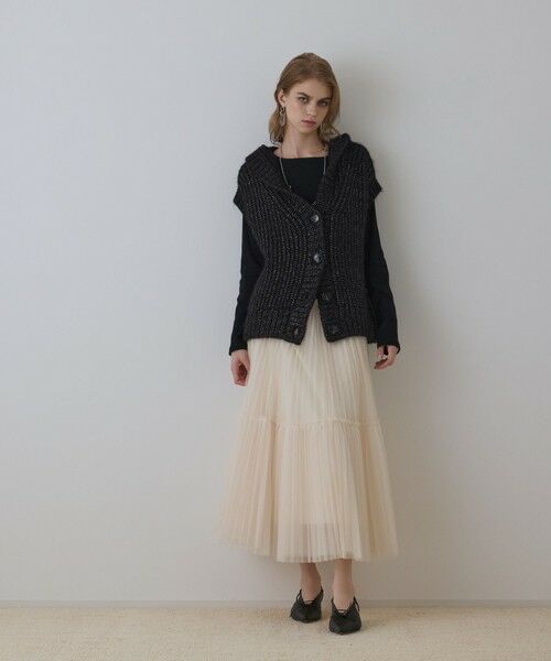 GRACE CONTINENTAL / グレースコンチネンタル ベスト | ラメニットベスト | 詳細11