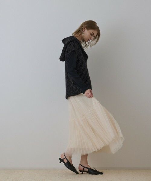 GRACE CONTINENTAL / グレースコンチネンタル ベスト | ラメニットベスト | 詳細14