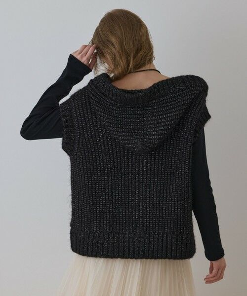 GRACE CONTINENTAL / グレースコンチネンタル ベスト | ラメニットベスト | 詳細17