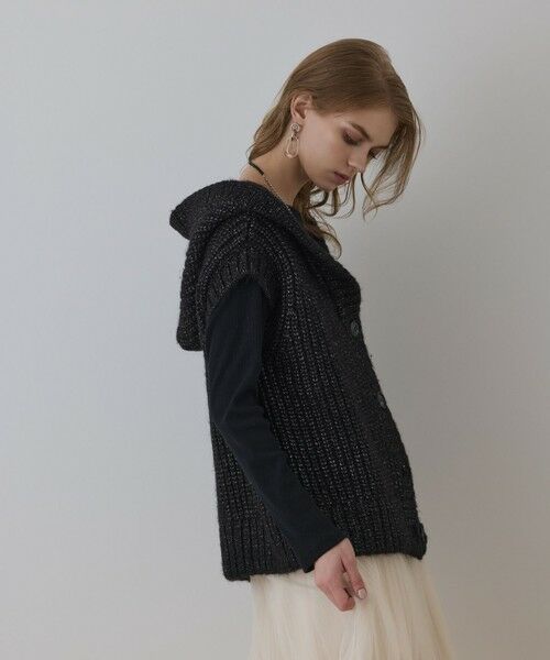 GRACE CONTINENTAL / グレースコンチネンタル ベスト | ラメニットベスト | 詳細18