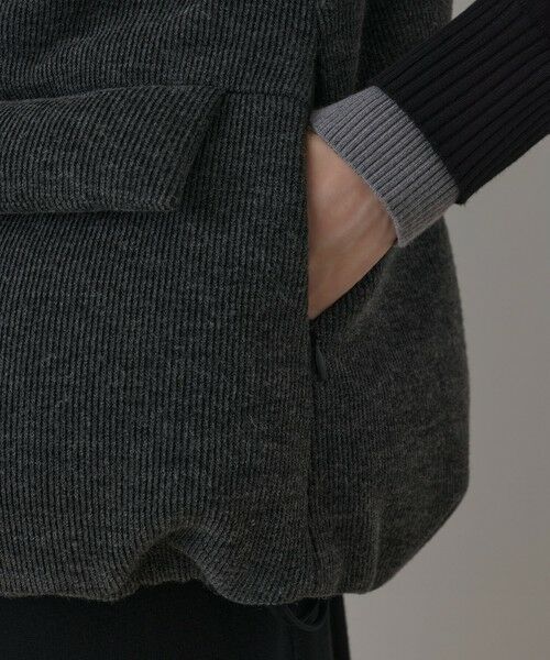GRACE CONTINENTAL / グレースコンチネンタル ダウンジャケット・ベスト | スタンドニットダウンベスト | 詳細10