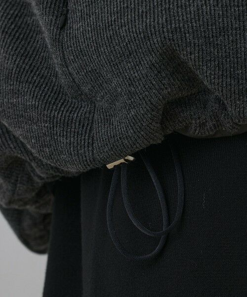 GRACE CONTINENTAL / グレースコンチネンタル ダウンジャケット・ベスト | スタンドニットダウンベスト | 詳細9