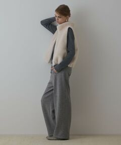 GRACE CONTINENTAL / グレースコンチネンタル ベスト | フェイクミンクベスト