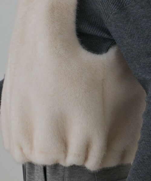 GRACE CONTINENTAL / グレースコンチネンタル ベスト | フェイクミンクベスト | 詳細8