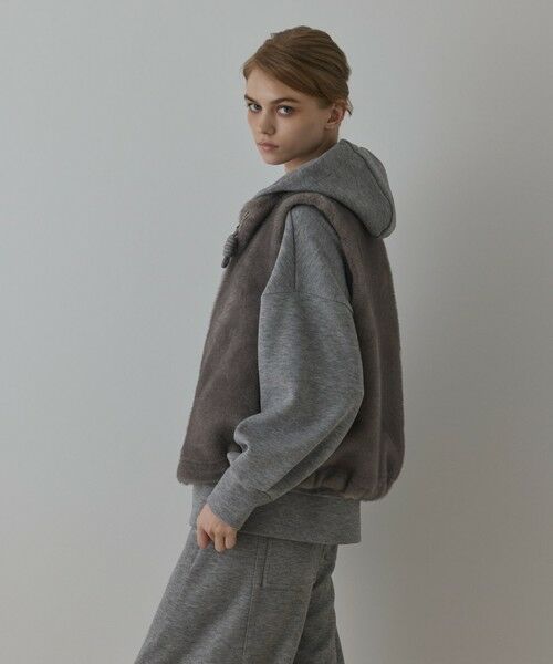 GRACE CONTINENTAL / グレースコンチネンタル ベスト | フェイクミンクベスト | 詳細14