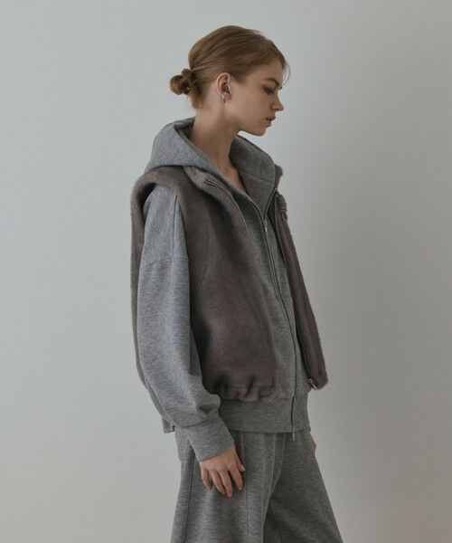 GRACE CONTINENTAL / グレースコンチネンタル ベスト | フェイクミンクベスト | 詳細16