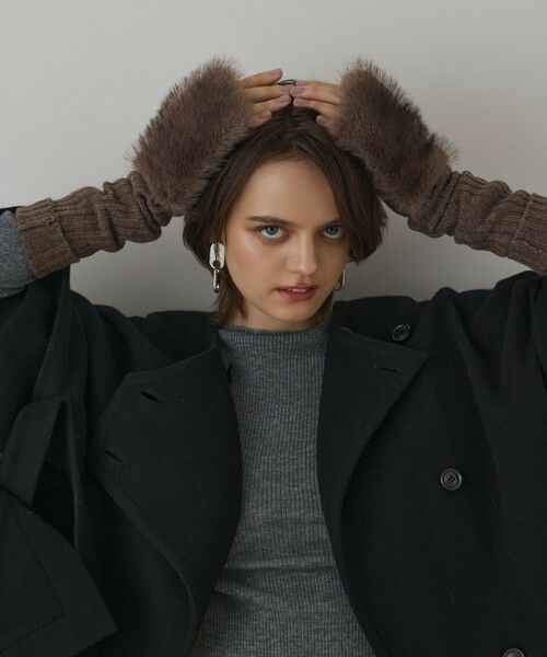 GRACE CONTINENTAL / グレースコンチネンタル 手袋 | ファーグローブ | 詳細4