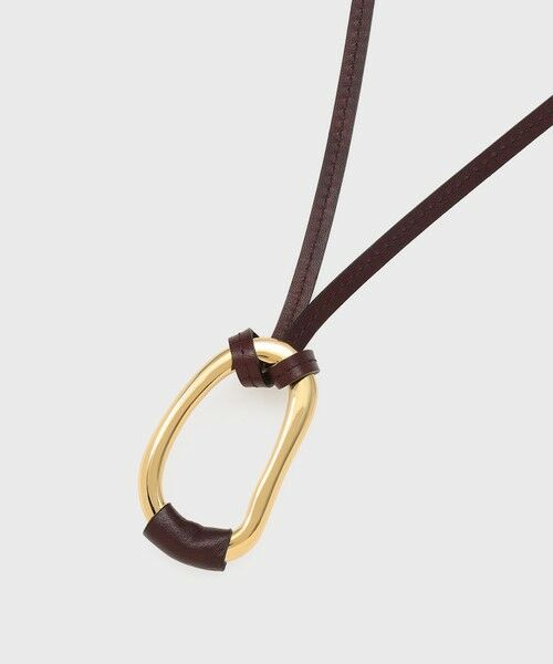 GRACE CONTINENTAL / グレースコンチネンタル ネックレス・ペンダント・チョーカー | レザーリングネックレス | 詳細1