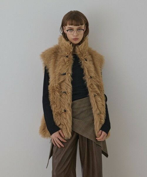 GRACE CONTINENTAL / グレースコンチネンタル その他アウター | URBANCODE 衿付きジレ | 詳細5