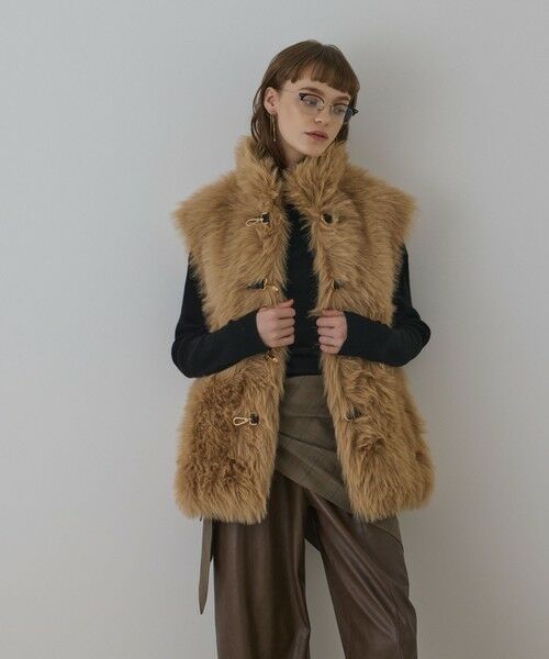 GRACE CONTINENTAL / グレースコンチネンタル その他アウター | URBANCODE 衿付きジレ | 詳細6