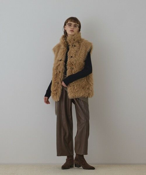 GRACE CONTINENTAL / グレースコンチネンタル その他アウター | URBANCODE 衿付きジレ | 詳細2