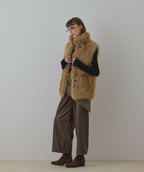 GRACE CONTINENTAL / グレースコンチネンタル その他アウター | URBANCODE 衿付きジレ | 詳細3