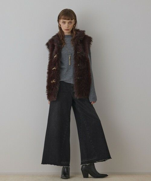 GRACE CONTINENTAL / グレースコンチネンタル その他アウター | URBANCODE 衿付きジレ | 詳細17