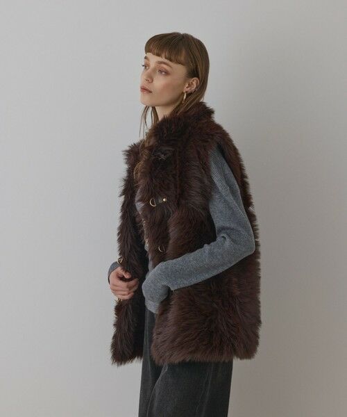 GRACE CONTINENTAL / グレースコンチネンタル その他アウター | URBANCODE 衿付きジレ | 詳細21