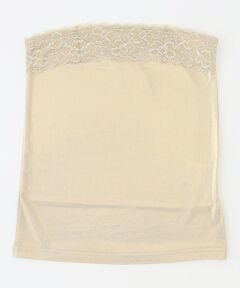 GRACE CONTINENTAL / グレースコンチネンタル キャミソール・チューブトップ | 箔プリントレースベアトップ