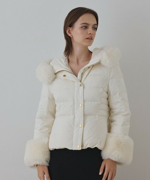 GRACE CONTINENTAL / グレースコンチネンタル ダウンジャケット・ベスト | エコファーショートダウンジャケット | 詳細2