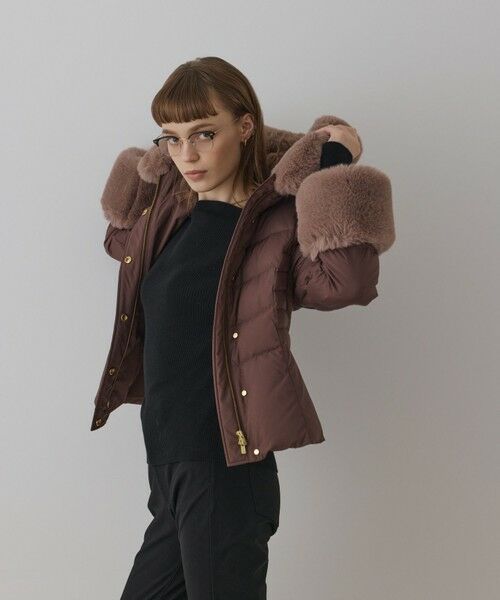 GRACE CONTINENTAL / グレースコンチネンタル ダウンジャケット・ベスト | エコファーショートダウンジャケット | 詳細13