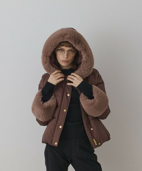 GRACE CONTINENTAL / グレースコンチネンタル ダウンジャケット・ベスト | エコファーショートダウンジャケット | 詳細15