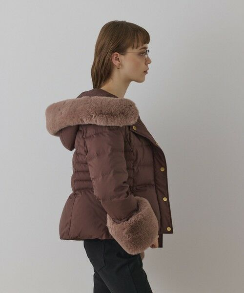 GRACE CONTINENTAL / グレースコンチネンタル ダウンジャケット・ベスト | エコファーショートダウンジャケット | 詳細16