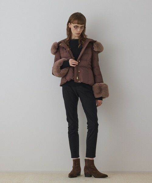 GRACE CONTINENTAL / グレースコンチネンタル ダウンジャケット・ベスト | エコファーショートダウンジャケット | 詳細10