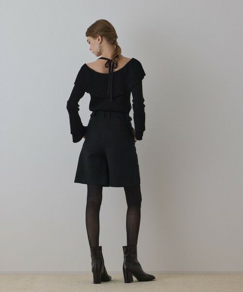 GRACE CONTINENTAL / グレースコンチネンタル その他パンツ | ツイーディーハーフパンツ | 詳細10