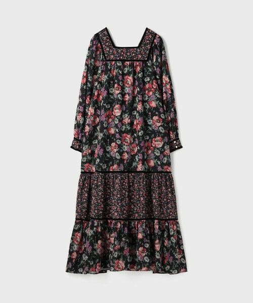 GRACE CONTINENTAL / グレースコンチネンタル ロング・マキシ丈ワンピース | ボタニカルティアードワンピース | 詳細20