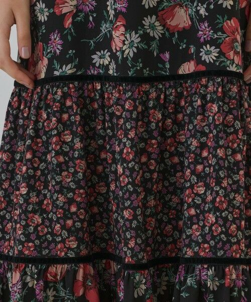 GRACE CONTINENTAL / グレースコンチネンタル ロング・マキシ丈ワンピース | ボタニカルティアードワンピース | 詳細13