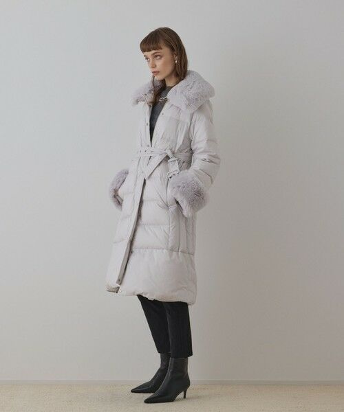 GRACE CONTINENTAL / グレースコンチネンタル ダウンジャケット・ベスト | ファーカラーロングダウン | 詳細4