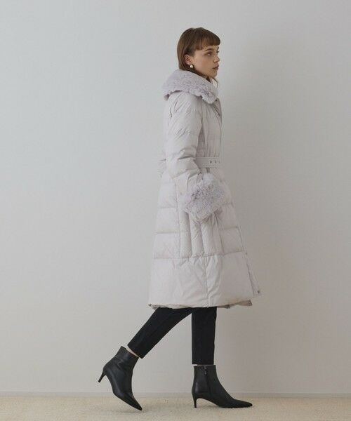 GRACE CONTINENTAL / グレースコンチネンタル ダウンジャケット・ベスト | ファーカラーロングダウン | 詳細6