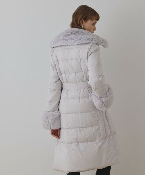 GRACE CONTINENTAL / グレースコンチネンタル ダウンジャケット・ベスト | ファーカラーロングダウン | 詳細8