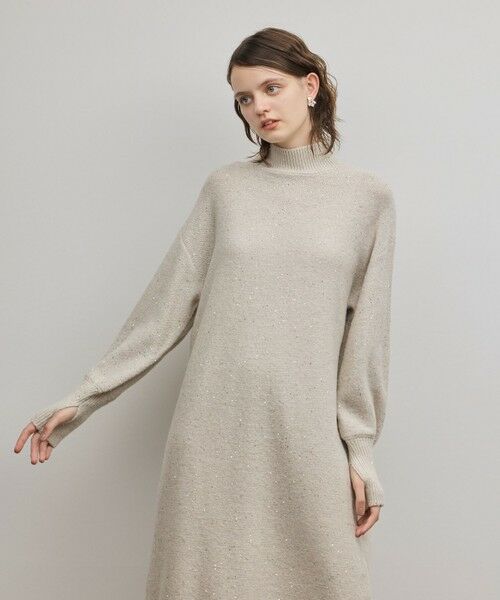 GRACE CONTINENTAL / グレースコンチネンタル ロング・マキシ丈ワンピース | スパンコールニットワンピース | 詳細3
