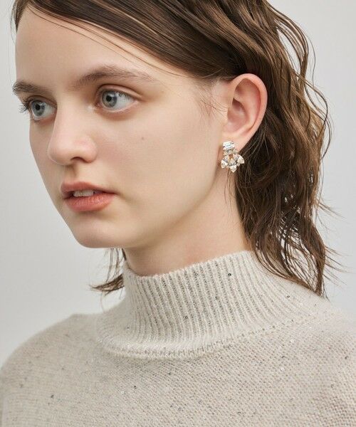 GRACE CONTINENTAL / グレースコンチネンタル ロング・マキシ丈ワンピース | スパンコールニットワンピース | 詳細7