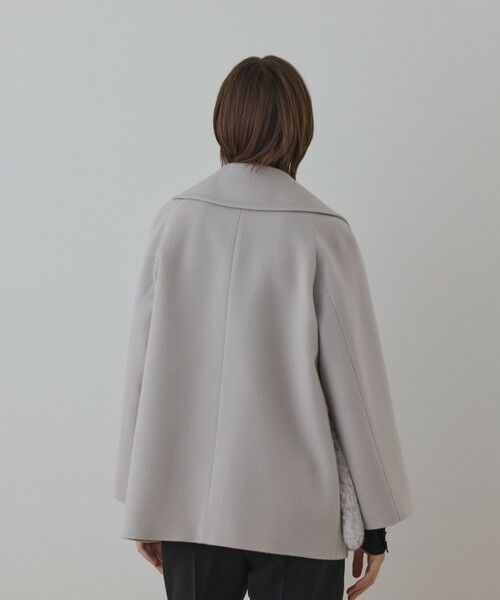 GRACE CONTINENTAL / グレースコンチネンタル ピーコート | ファーポケットピーコート | 詳細3