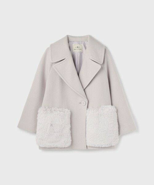 GRACE CONTINENTAL / グレースコンチネンタル ピーコート | ファーポケットピーコート | 詳細9