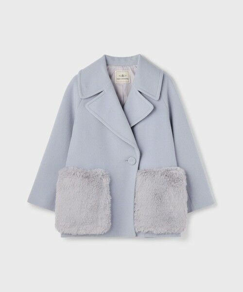 GRACE CONTINENTAL / グレースコンチネンタル ピーコート | ファーポケットピーコート | 詳細18