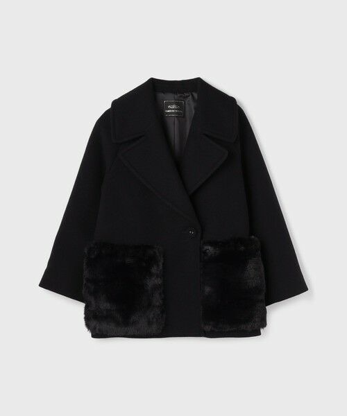 GRACE CONTINENTAL / グレースコンチネンタル ピーコート | ファーポケットピーコート | 詳細27