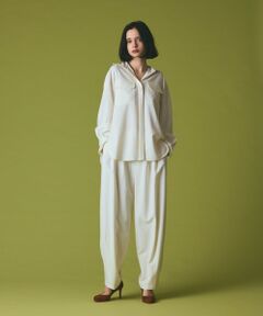 GRACE CONTINENTAL / グレースコンチネンタル その他パンツ | ウールワイドレッグパンツ