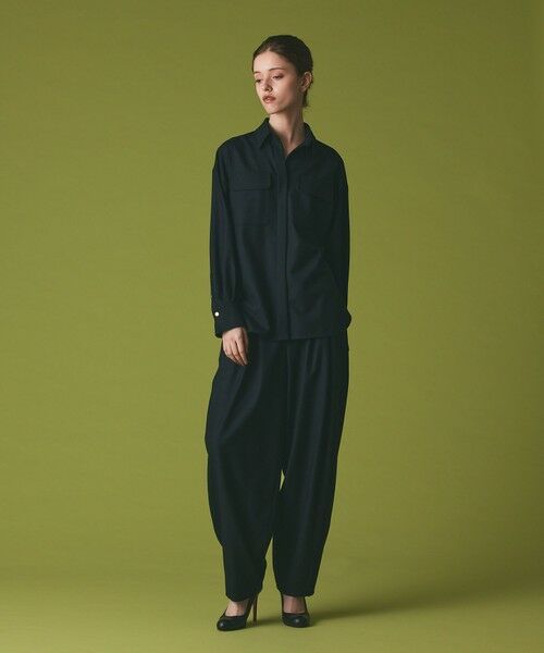 GRACE CONTINENTAL / グレースコンチネンタル その他パンツ | ウールワイドレッグパンツ | 詳細9