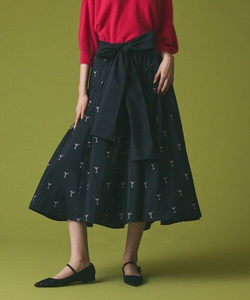 GRACE CONTINENTAL / グレースコンチネンタル ロング・マキシ丈スカート | カクテルモチーフスカート | 詳細1
