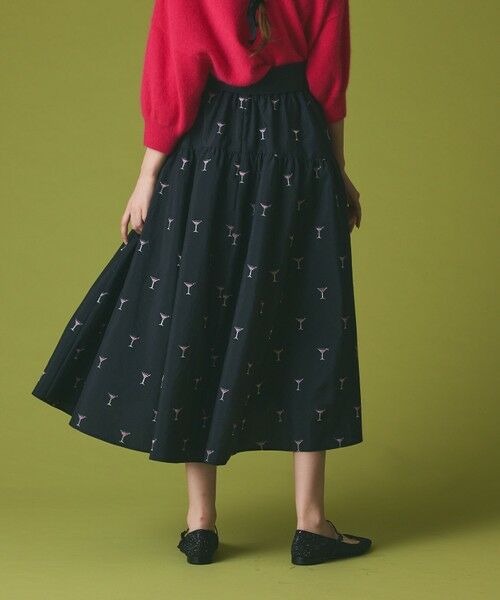 GRACE CONTINENTAL / グレースコンチネンタル ロング・マキシ丈スカート | カクテルモチーフスカート | 詳細3